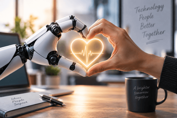 AI is a tool. People remain the heartbeat.