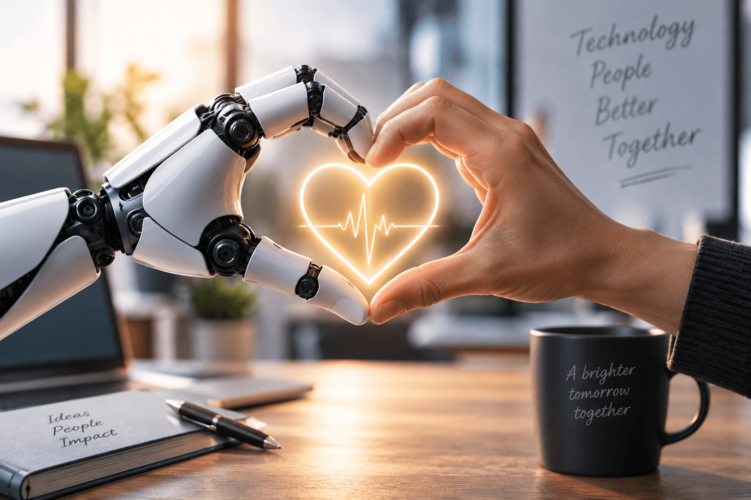 AI is a tool. People remain the heartbeat.